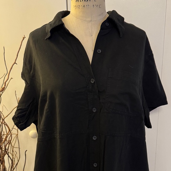 Jones New York Classic Black Midi Dress - Picture 2 of 5